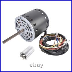 115 V 1075 RPM 1/2 HP 4 Speed Furnace Blower Motor 5KCP39LGM301AS 5KCP39LGS093S