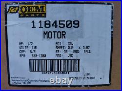1184509 Blower Motor ICP OEM 1/2 HP Heil Tempstar Furnace 115V 1200 RPM 1186827