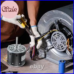 1/2HP Furnace Blower Motor, 1075RPM 5-Speed, 208/230V 2.7A, 48 Frame 3.4 Shaft