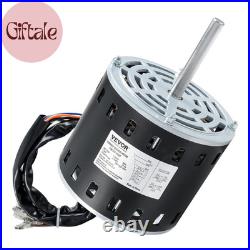 1/2HP Furnace Blower Motor, 1075RPM 5-Speed, 208/230V 2.7A, 48 Frame 3.4 Shaft