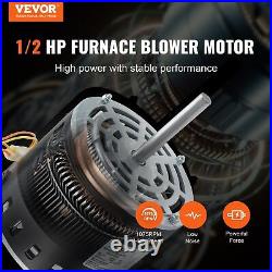 1/2HP Furnace Blower Motor 208/230V 2.7Amps 1075RPM 5 Speeds CWithCCW 48 Frame 1/2HP Furnace Blower Motor 208/230V 2.7Amps 1075RPM 5 Speeds CWithCCW 48 Frame