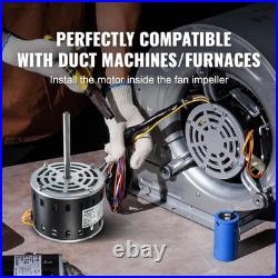 1/3HP Furnace Blower Motor, 110/120V, 4.4A, 1075RPM, 48 Frame, 5.2 Shaft Length