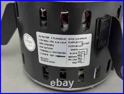 1/3 HP Furnace Blower Motor 115V 1075 RPM 4-Speed Fits 60L2101 Y-7L640250