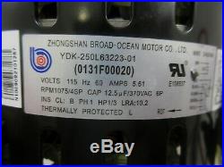 1/3 HP Goodman Amana 0131f00020 Furnace Blower Motor Ydk-250l63223-01