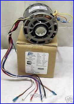 3587 1/2 hp 1075 rpm 115 v 3 Speed Furnace Blower Fan Motor