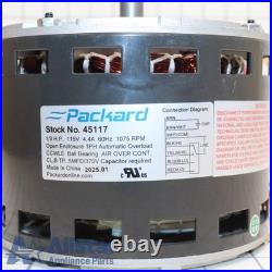 45117 Packard Furnace Blower Motor
