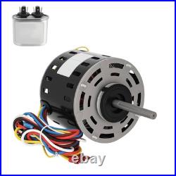 4-Speed Furnace Blower Motor 1/3 HP 115V 1075 RPM Fits For GE & Trane MOT18948
