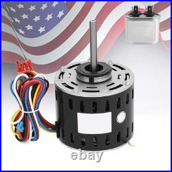 4-Speed Furnace Blower Motor 1/3 HP 115V 1075 RPM Fits For GE & Trane MOT18948
