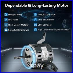 5KCP39GGV567DS Furnace Blower Motor 1/3 HP 115V 1075RPM 3-Speed For GE