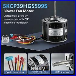 5KCP39HGS599S Blower Fan Motor 1/3 HP 115V 1075RPM 4-Speed, Furnace Blower Fan