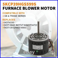 5KCP39HGS599S Furnace Blower Motor for GE & Trane, 1/3 HP, 115V, Durable