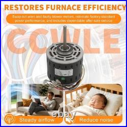 5KCP39HGS599S Furnace Blower Motor for GE & Trane, 1/3 HP, 115V, Durable