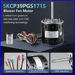 5KCP39PGS171S Blower Fan Motor 3/4 HP 115V 1075RPM 4-Speed, Furnace Blower Fan