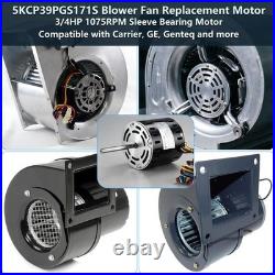 5KCP39PGS171S Blower Fan Motor 3/4 HP 115V 1075RPM 4-Speed, Furnace Blower Fan