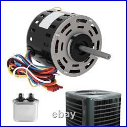 5kcp39hgs599s Furnace Blower Motor 115 V 1/3 HP 1075rpm 4 Spd For Ge & Trane