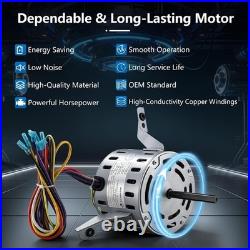 60L2101 Blower Fan Motor 1/3 HP 115V 1075RPM 4-Speed Replaces Lennox 60L21