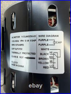 60L21 Furnace Blower Motor Replacement for Lennox 60L21, 60L2101, 29W71