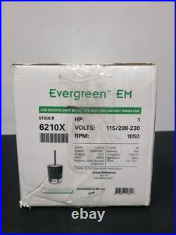 6210X Evergreen EM Genteq Furnace Blower Motor (S83-701, 5SEA39MLP8021)? NEW