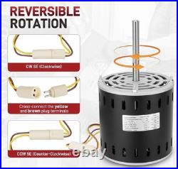 694-5KCP39PGS171S 3/4HP Furnace Blower Motor 115V 8.35A 1075RPM 4-Speed