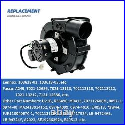 A249 Upgraded Inducer Blower Motor Replace Fasco A249 for Lennox Inducer