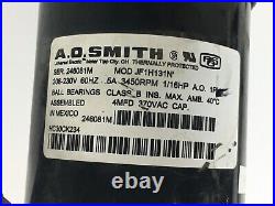 AO Smith JF1H131N HC30CK234 Draft Inducer Blower Motor Assembly used #MG550