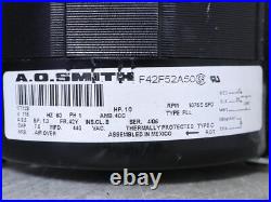 A. O. Smith F42F52A50 Furnace Blower Motor 1/3HP 115V 1075RPM 2SPD 177128 CCWLE