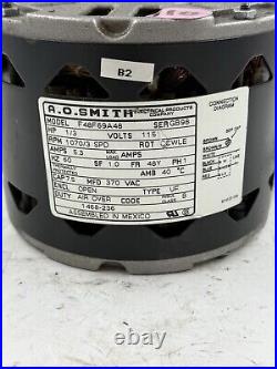 A. O. Smith F48F69A48 Furnace Blower Motor 1468-236