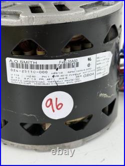 A. O. Smith F48L35A50 Furnace Blower Motor 1/2HP 115V 1075RPM