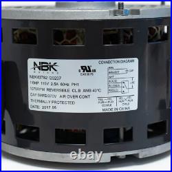 Air Handler Furnace Blower Motor 1/6 HP 1075 RPM 115 Volts Flex Torsion Mount
