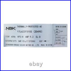 Blower Fan Motor for Carrier Bryant Payne HC45TE113 5KCP39PGV623C 3/4 HP