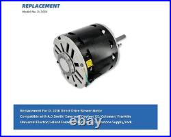 Blower Motor 1/2 HP 1075 RPM 3 Speed 115V DL1056 Furnace HVAC Fan Motor
