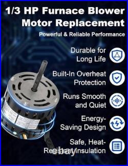 Blower Motor 5KCP39GGP993AS 1/3 HP 208-230V 1075 RPM For Goodman GE Dayton
