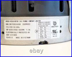 Broad Ocean Furnace blower fan ECM motor ZWK702E006058 115-120V 1 HP with mount