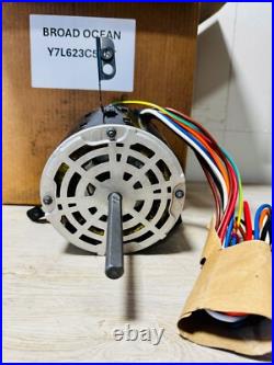 Broad-Ocean Y7L623C528T Furnace Blower Motor 0131F00041 1075RPM 1/3HP 115V 4SPD