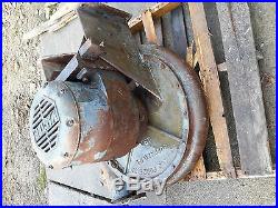 Buffalo Forge CO. TURBO BLOWER 10HP MOTOR furnace industrial forge vintage