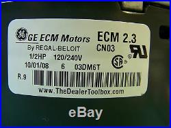Carrier Bryant ECM blower motor mod# HD44AE116 1/2 HP ECM 2.3 controler