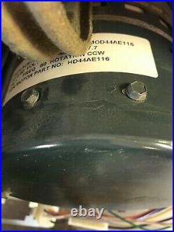Carrier Bryant G. E ECM Variable Speed Blower Motor only HD44AE116 Free Shipping