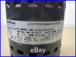 Carrier Bryant Payne GE HD46AE121 5SME39SL0602 3/4 HP ECM Furnace Blower Motor