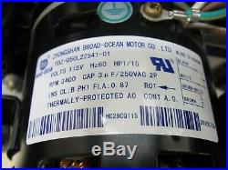Carrier Bryant Payne HC28CQ115 320725-758 Furnace Draft Inducer Blower Motor