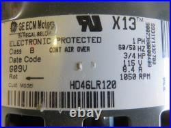 Carrier Furnace Blower Motor HD46LR120 Genteq 3/4 HP MOTOR# 5SME39NXL115