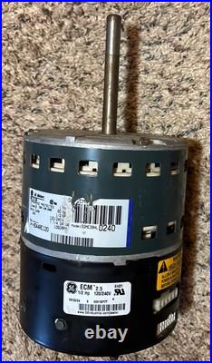 Carrier HD44RE120 1/2HP ECM Blower Motor And Controller GE 5SME39HL0240 Carrier HD44RE120 1/2HP ECM Blower Motor And Controller GE 5SME39HL0240