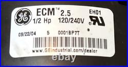 Carrier HD44RE120 1/2HP ECM Blower Motor And Controller GE 5SME39HL0240 Carrier HD44RE120 1/2HP ECM Blower Motor And Controller GE 5SME39HL0240