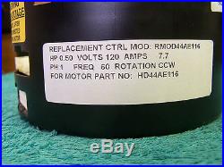 Carrier RMOD44AE116 ECM 1/2HP Furnace blower motor VSP controller module