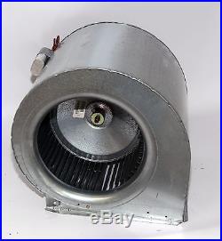 Carrier furnace main air blower fan assembly housing with motor 3/4 HP 115V