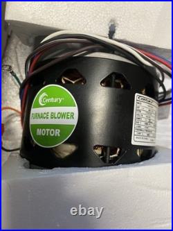 Century Furnace Blower Motor F48H15A01 208-230V 2.0A Thermally Protected