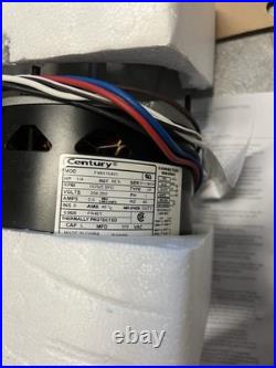 Century Furnace Blower Motor F48H15A01 208-230V 2.0A Thermally Protected