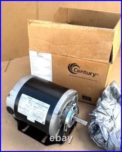 Century GF2024 1/4HP 1725 RPM 48 Frame 115V Belt Drive Furnace Motor