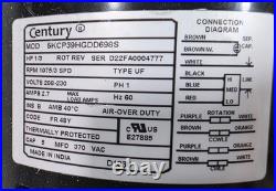 Century furnace blower motor 5kcp39hgdd698s 1/3 HP