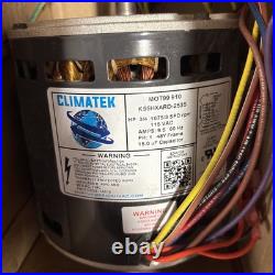 ClimaTek Furnace Blower Motor 3/4HP 1075RPM Fits Leland Faraday EM3-989 EM3-989A
