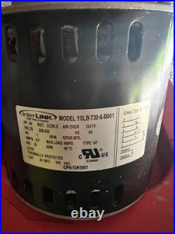 ClimaTek Furnace Blower Motor Replaces Lennox Armstrong Ducane YSLB-730-6-B001